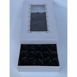 Trandafiri de sapun negru 50buc/cutie
