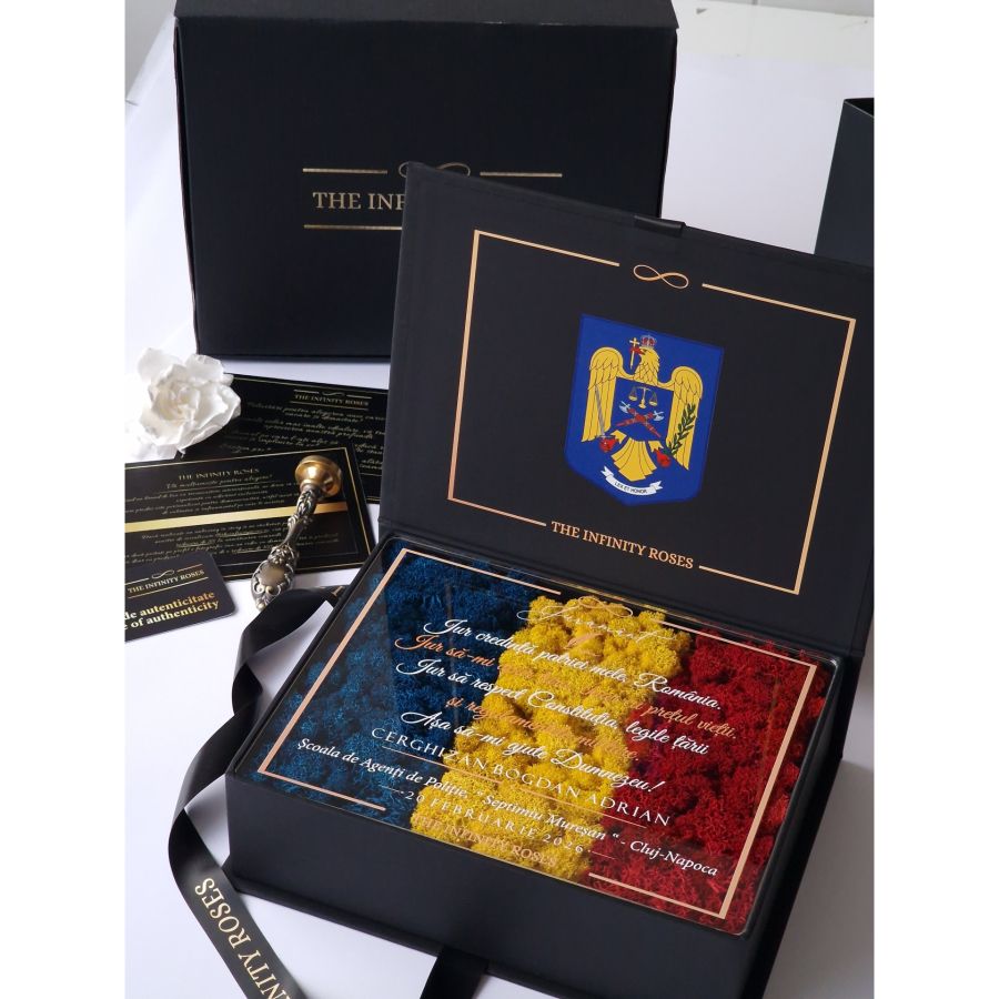  Cutie cadou Depunere Juramant Politia Romana 