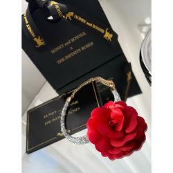 Colier din cristale reglabil cu trandafir rosu 10cm pentru catei si pisici