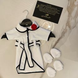 Halat luxos pufos spa pentru catei si pisici L-XL-XXL-XXXL