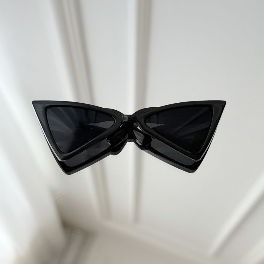  Ochelari de Soare Fashion Cat Eye pentru Căței și Pisici, Negri