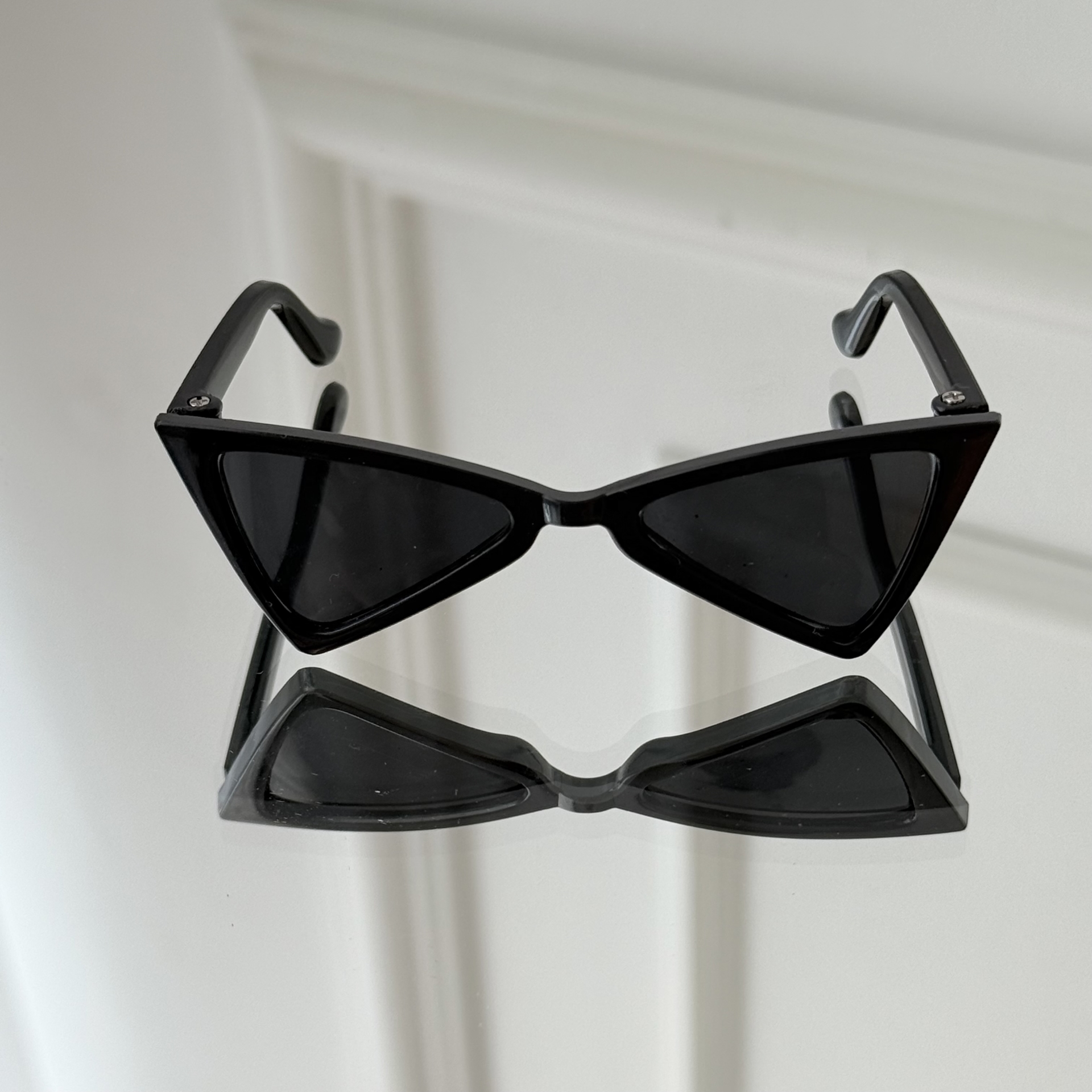 Ochelari de Soare Fashion Cat Eye pentru Căței și Pisici, Negri