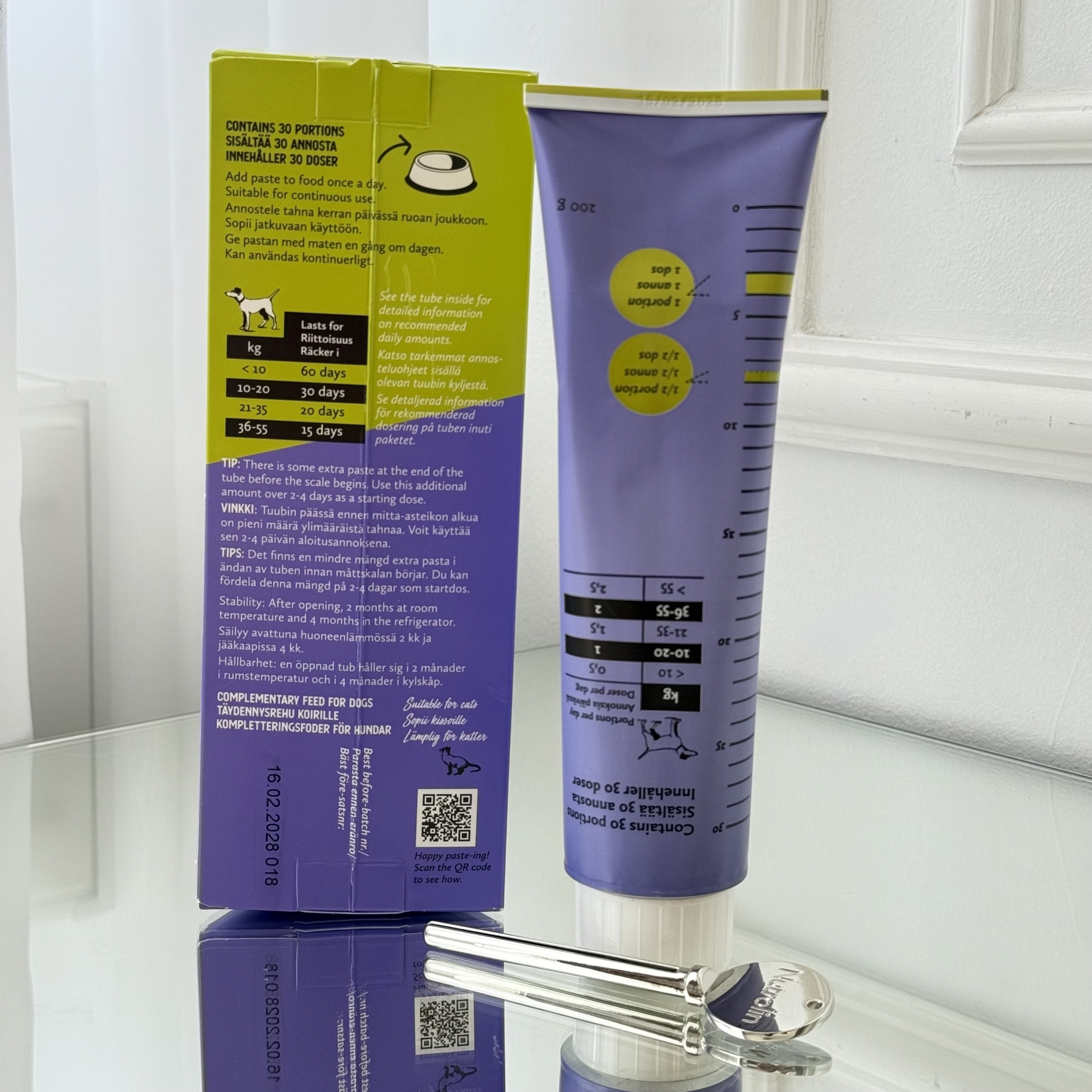 Nutrolin TEETH & GUMS 200 g, pasta dentara pentru caini si pisici cu Omega 3, pentru dinti, gingii, placa bacteriana si tartru, transport inclus
