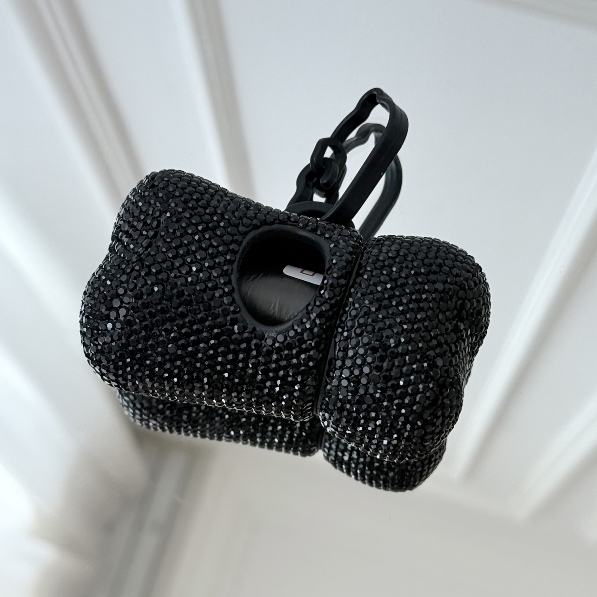 Dispenser cu pungi igienice pentru caini cu cristale Swarovski
