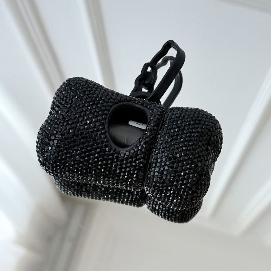  Dispenser cu pungi igienice pentru caini cu cristale Swarovski